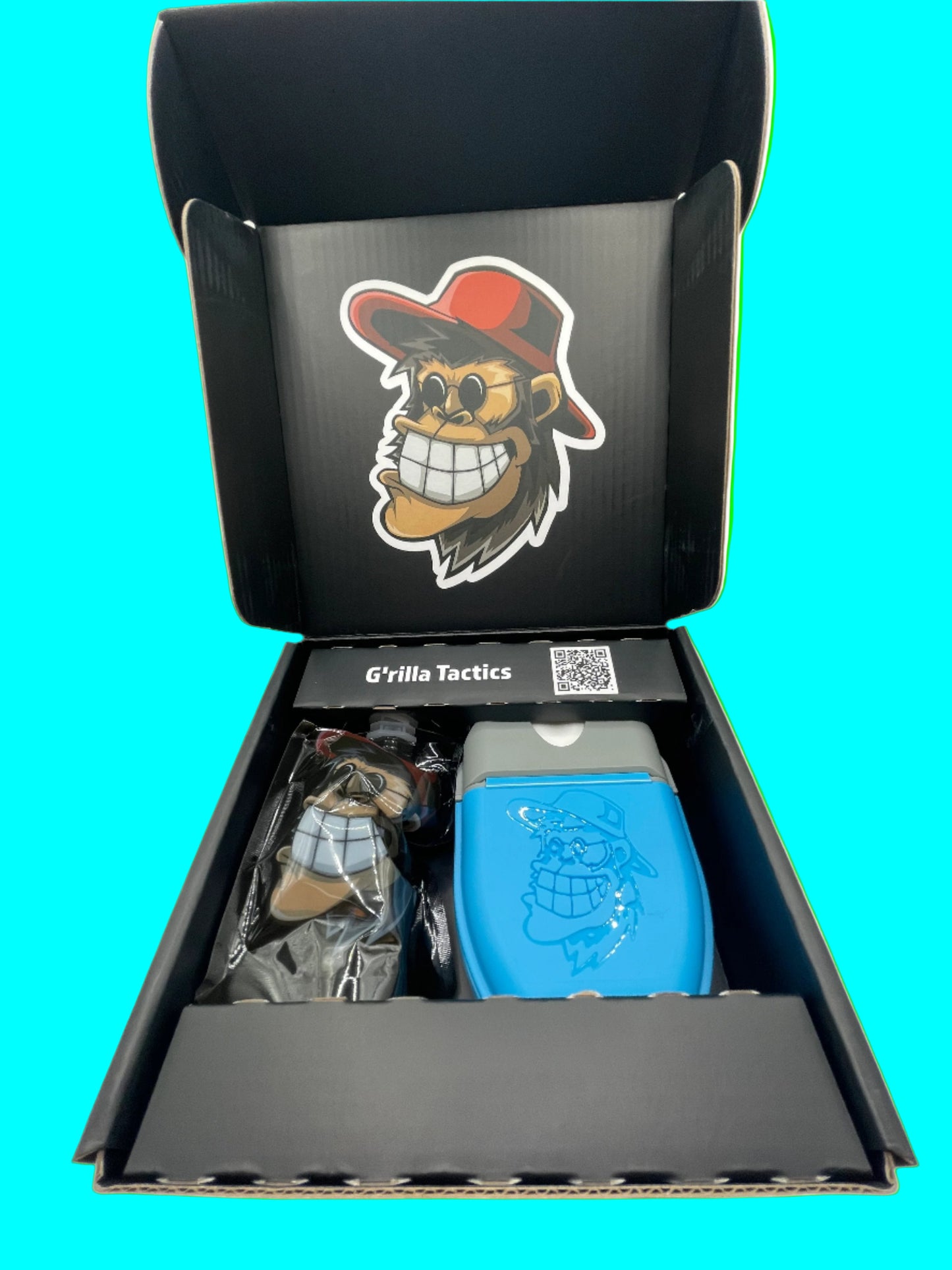 Grilla Box - Self Cleaning Mouthguard Case (Grilla Smurf)